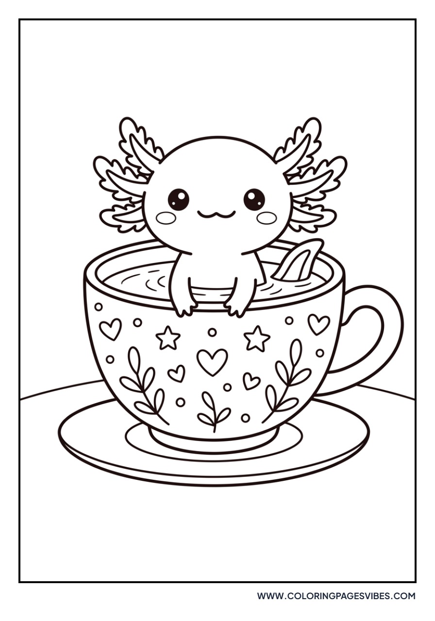 Axolotl in a Teacup