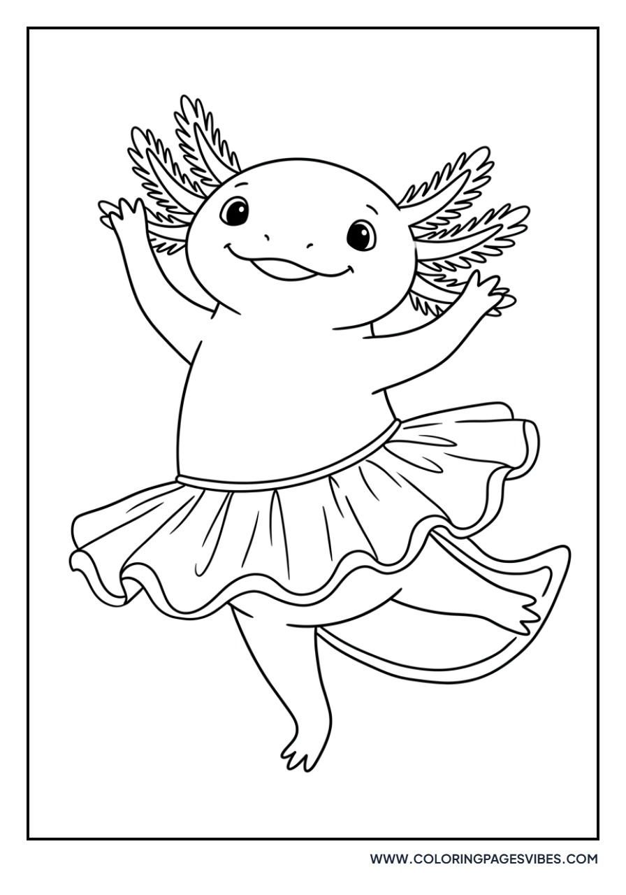 Ballerina Axolotl