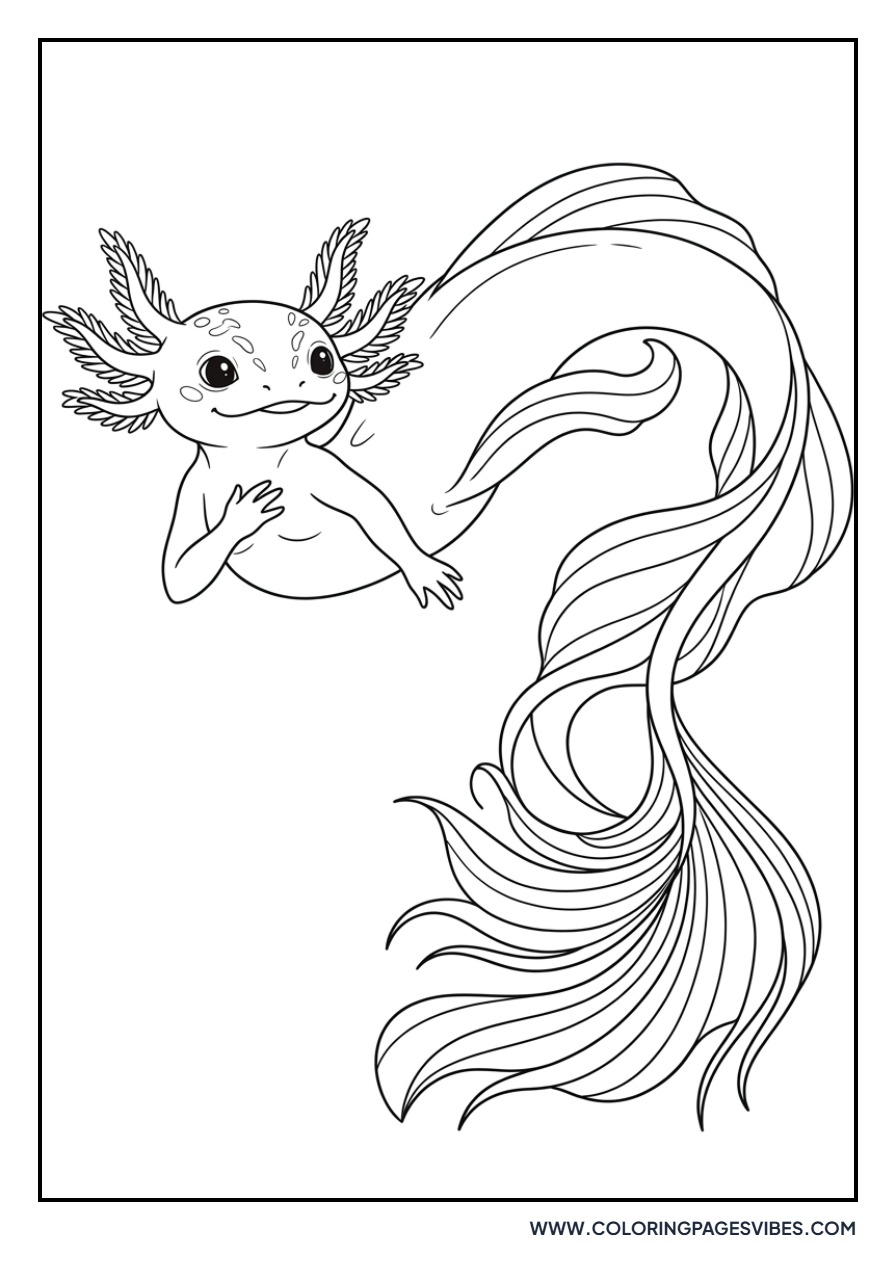 Mermaid Axolotl