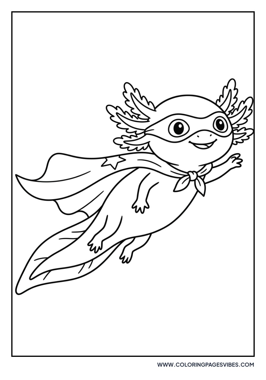 Super Axolotl Hero