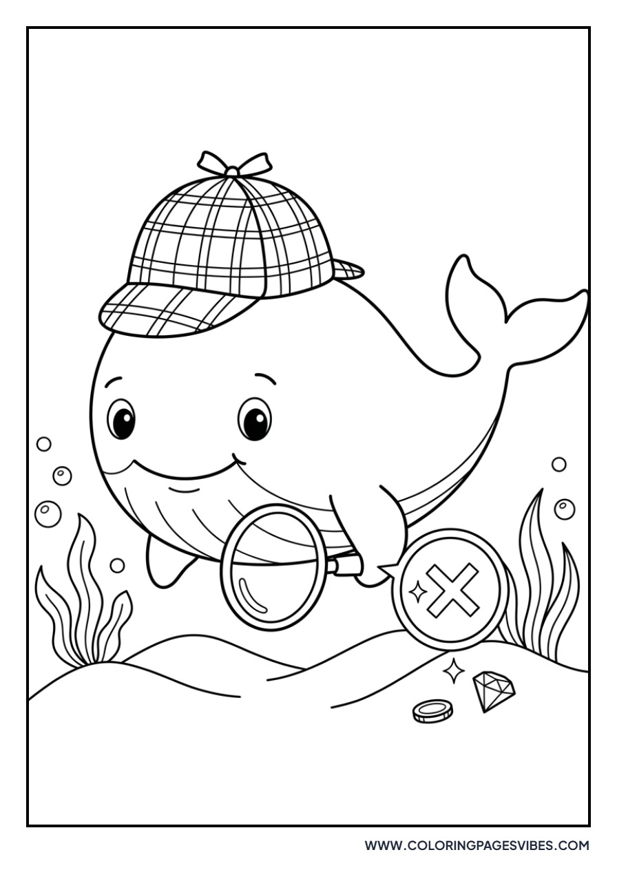 Detective Blue Whale