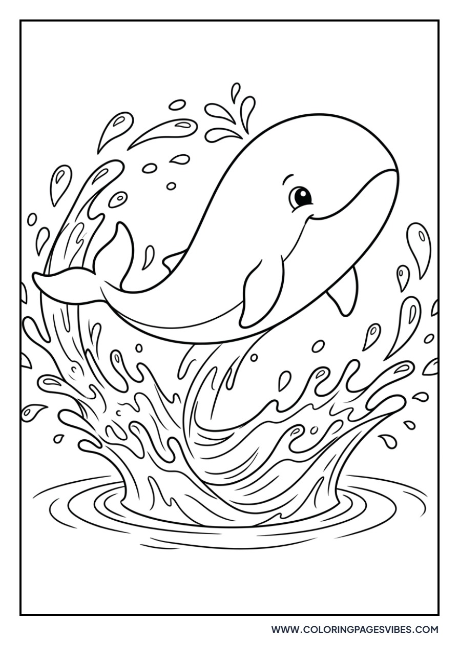 Jumping Blue Whale