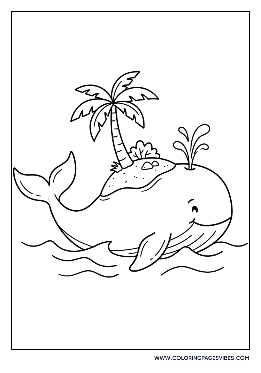 Whale and Floating Island