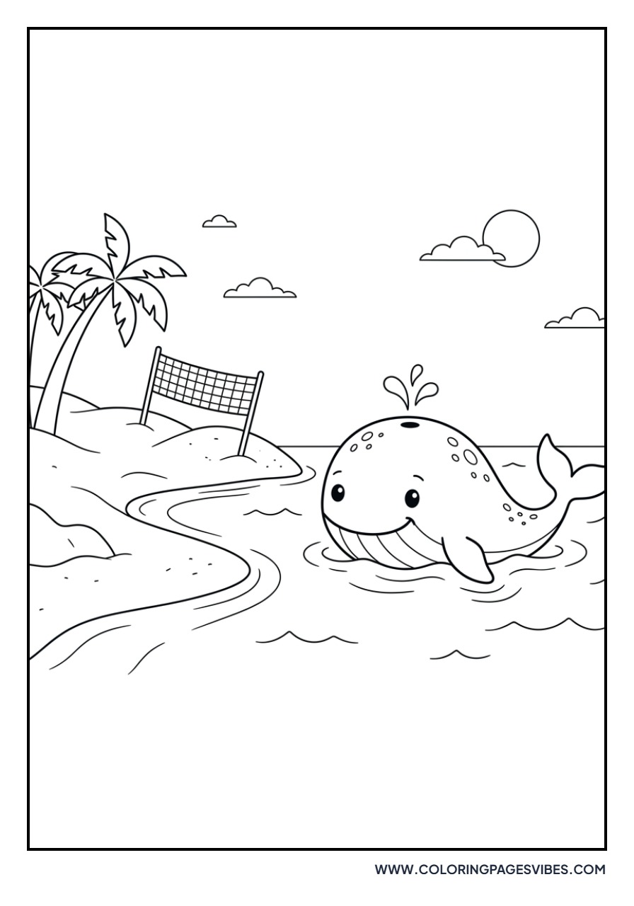 Whale at the Beach