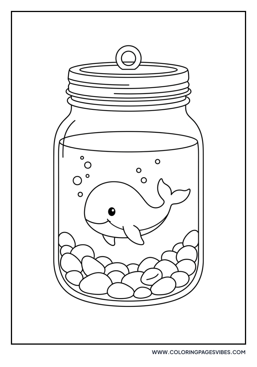 Whale in a Glass Jar