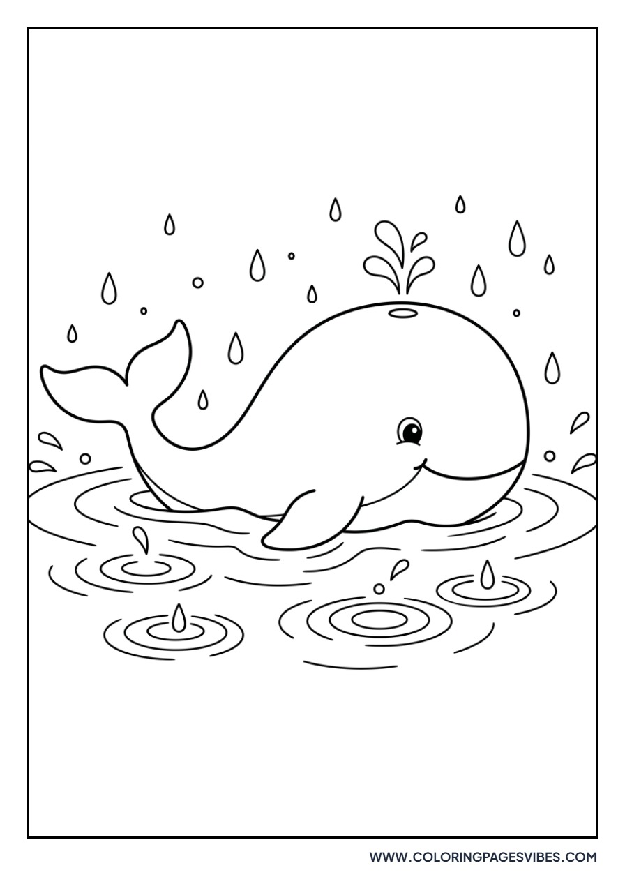 Whale in a Rainstorm