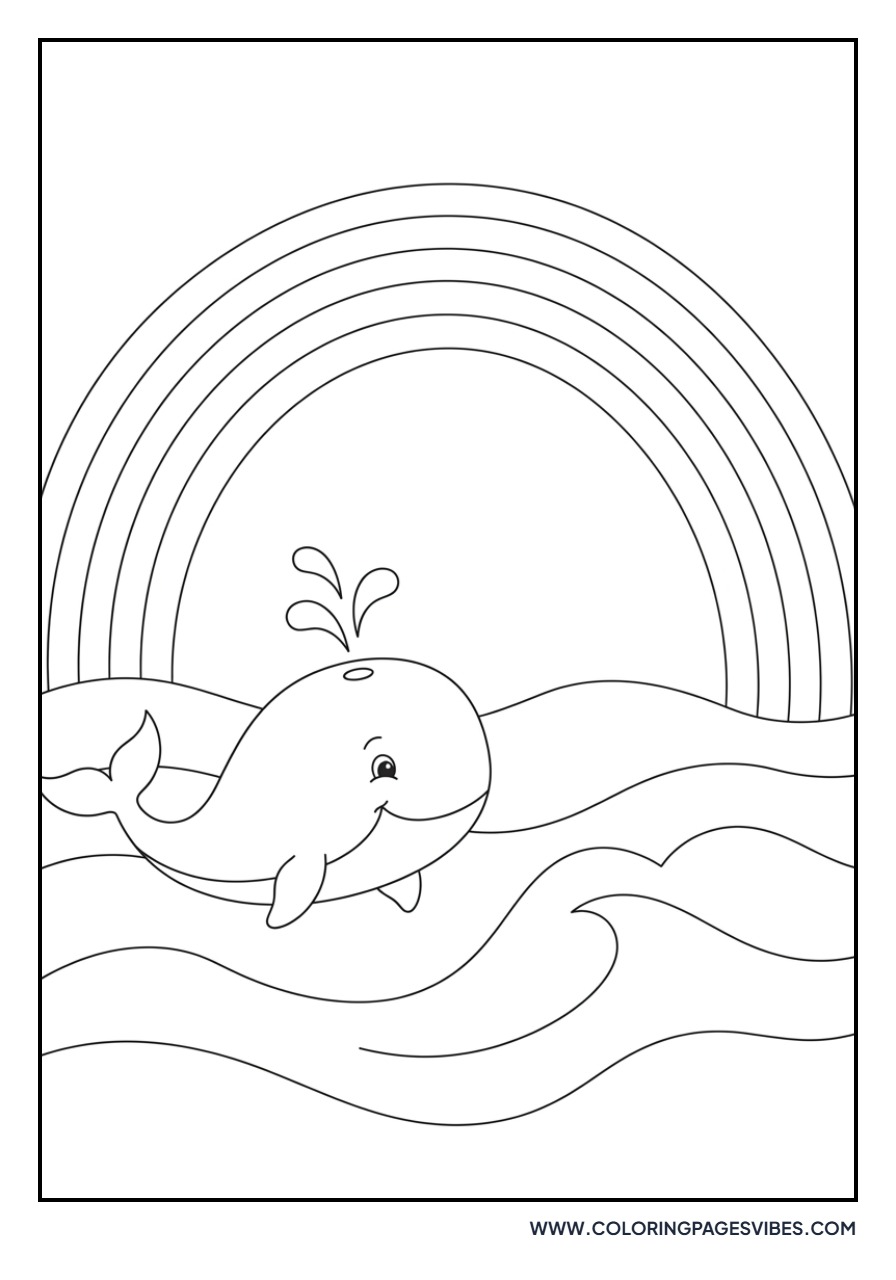 Whale Under the Rainbow