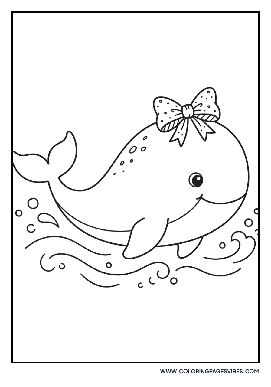 Whale with a Bow