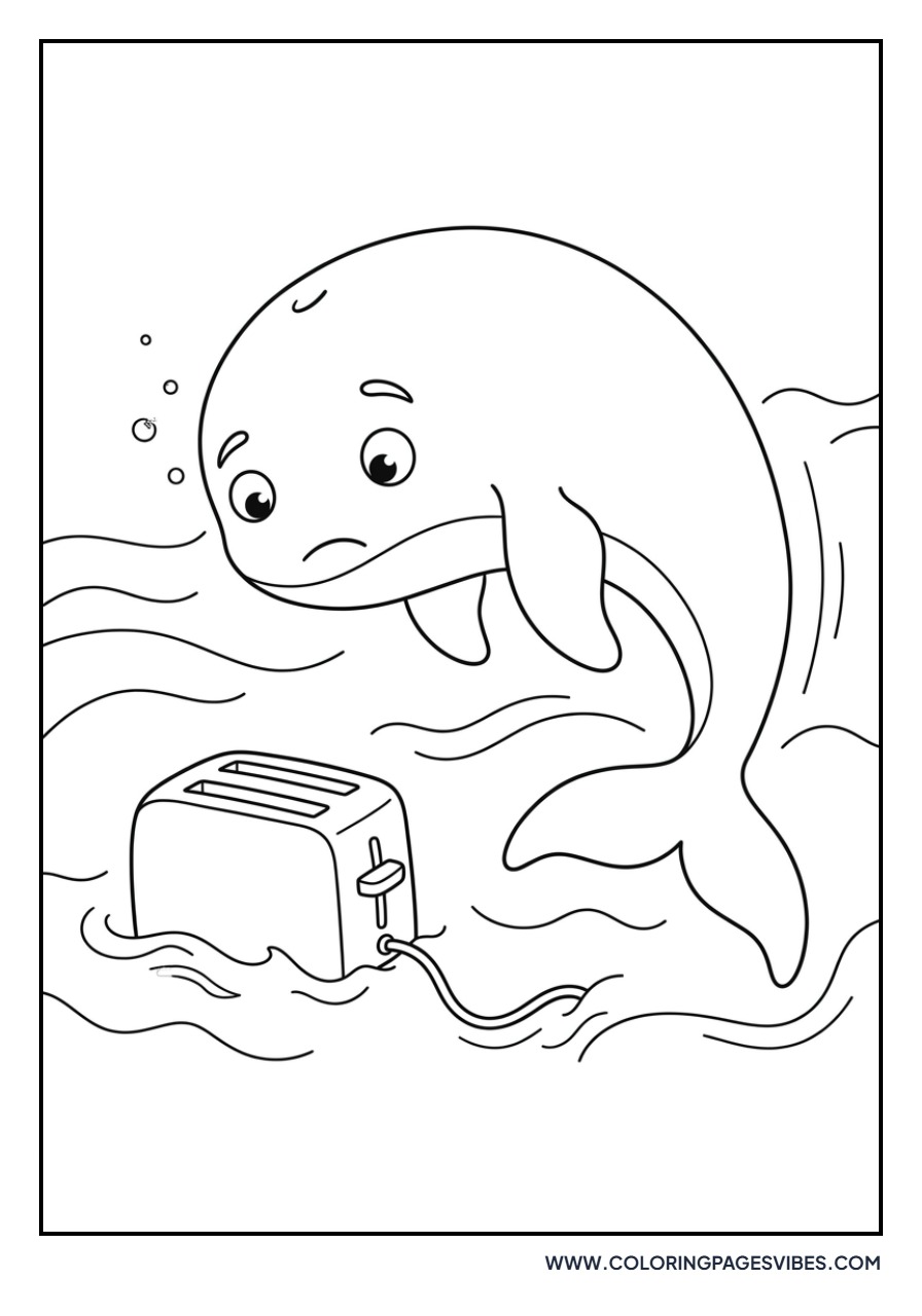 Whale with Toaster