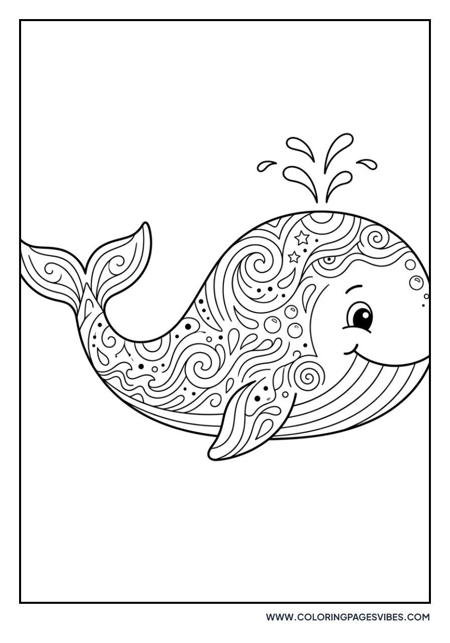 Zen Blue Whale
