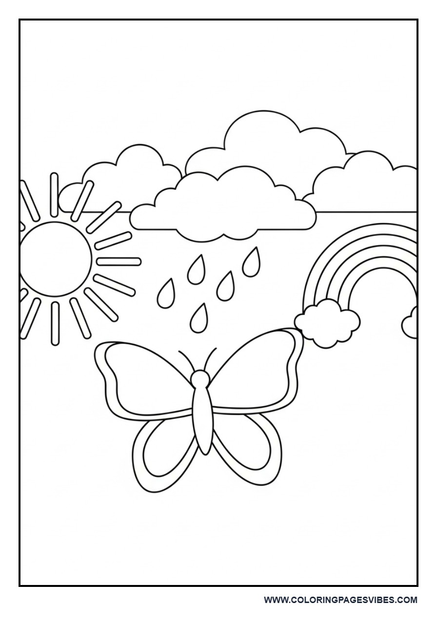 Butterfly Weather Theme