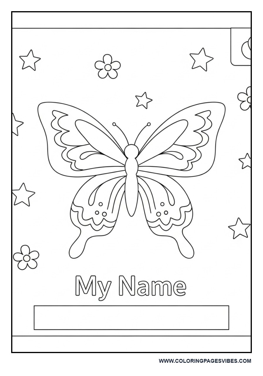 Butterfly with Name Space