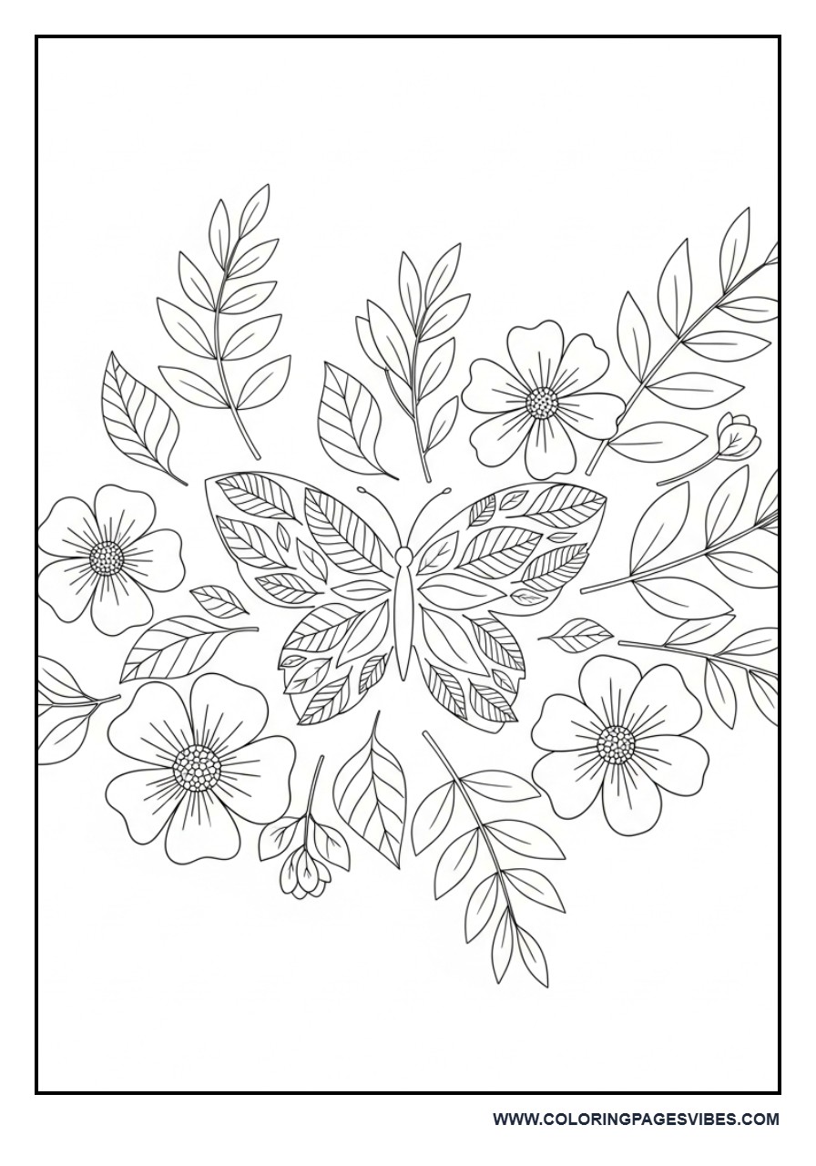 Find the Butterfly Puzzle