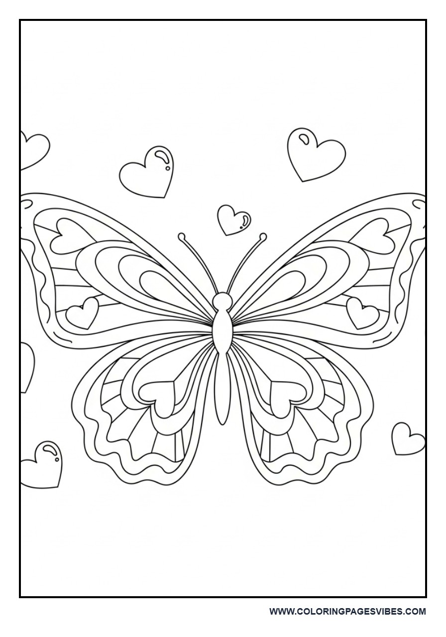 Heart Wing Butterfly