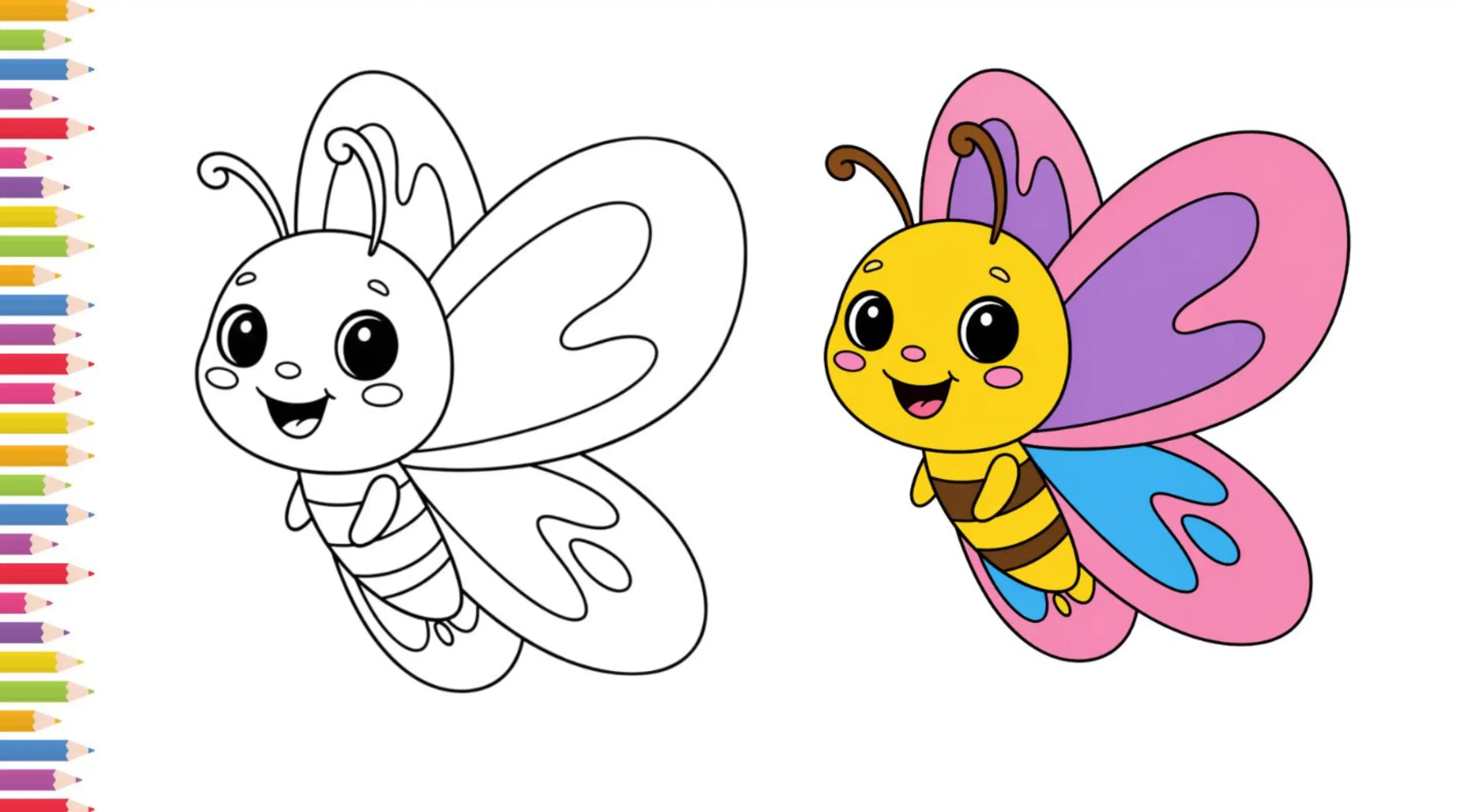 80+ Free Printable Beautiful Butterfly Coloring Pages for Kids and Adults