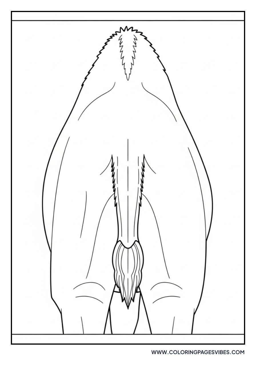 Camel Tail Close-up