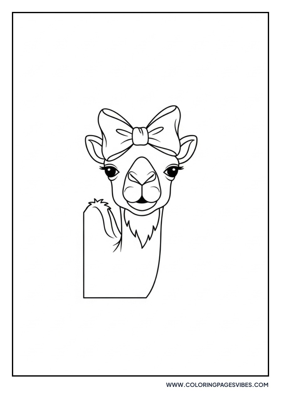 Camel with a Bow