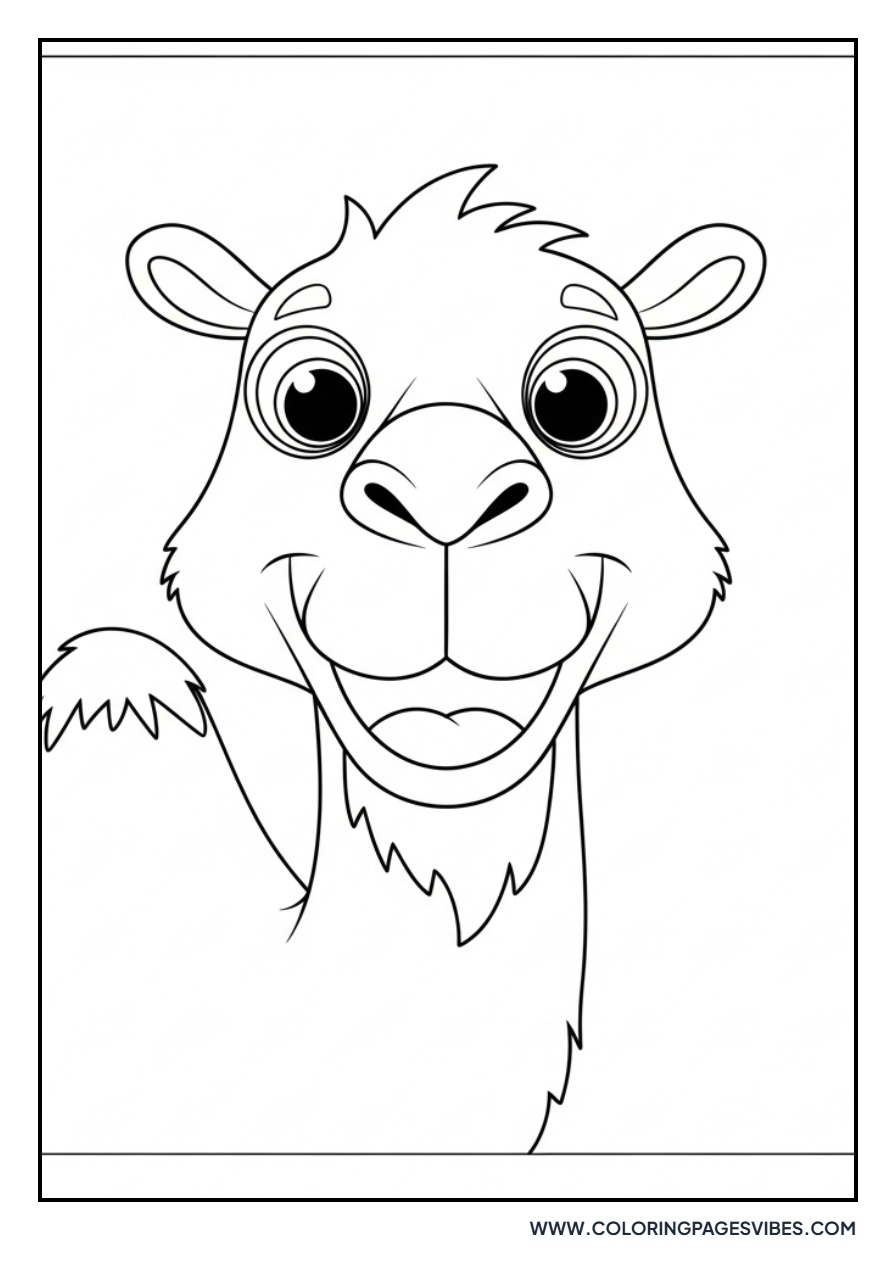 Happy Smiling Camel