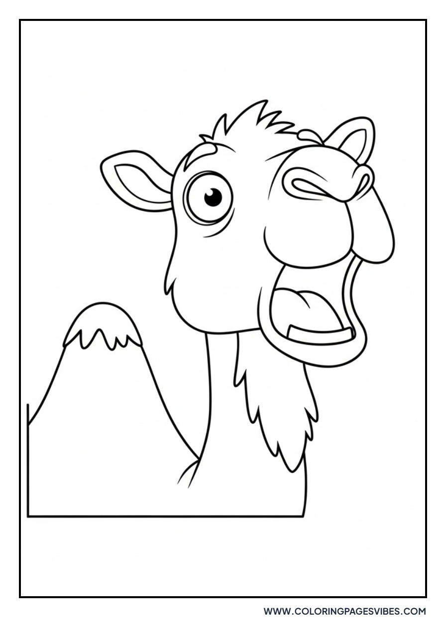Surprised Camel Face
