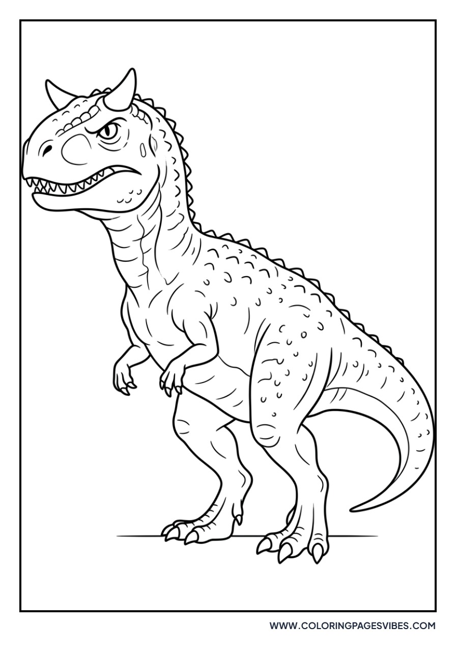 Angry Carnotaurus Profile