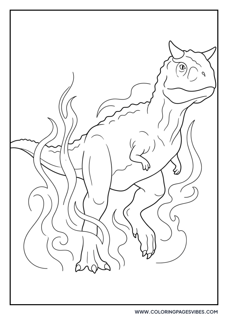 Carnotaurus in the Fog