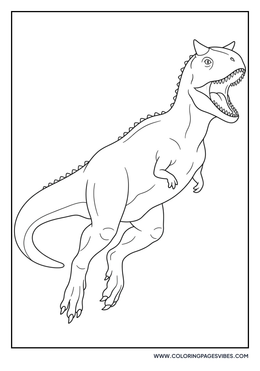 Carnotaurus Jumping