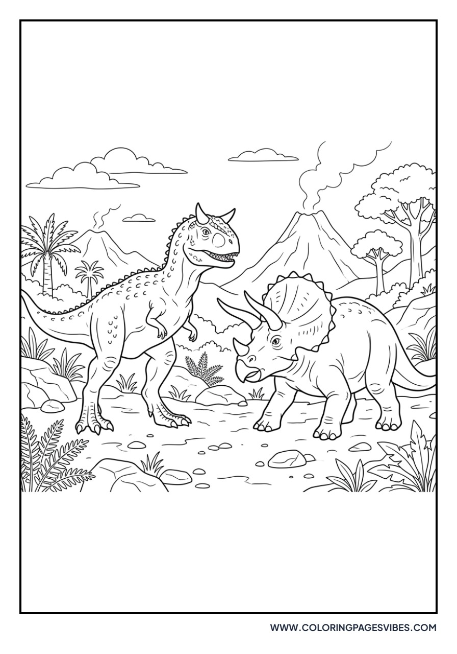 Carnotaurus vs Triceratops