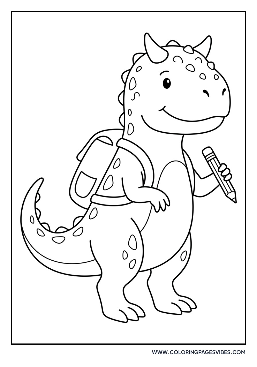 Carnotaurus with a Backpack