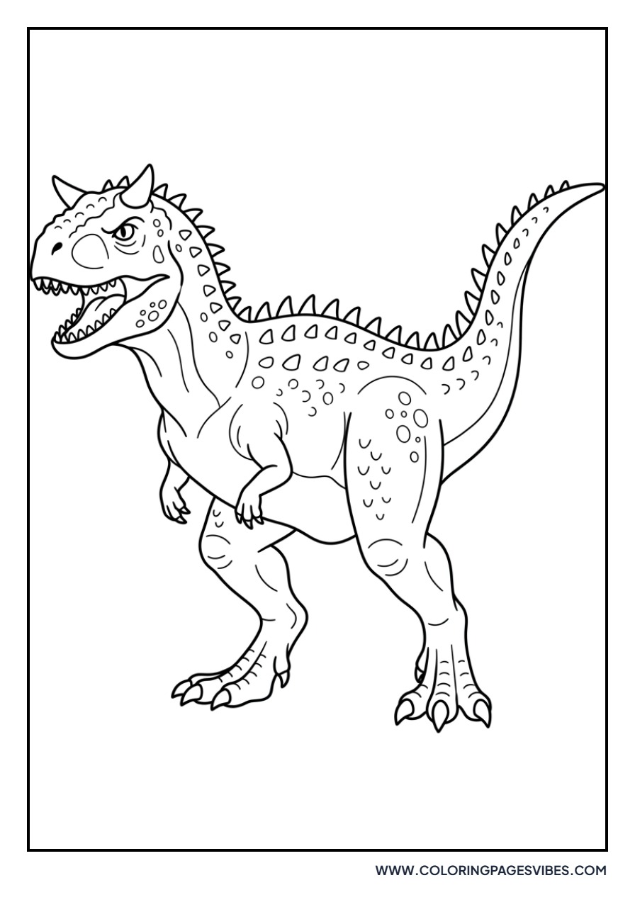 Carnotaurus with Spikes