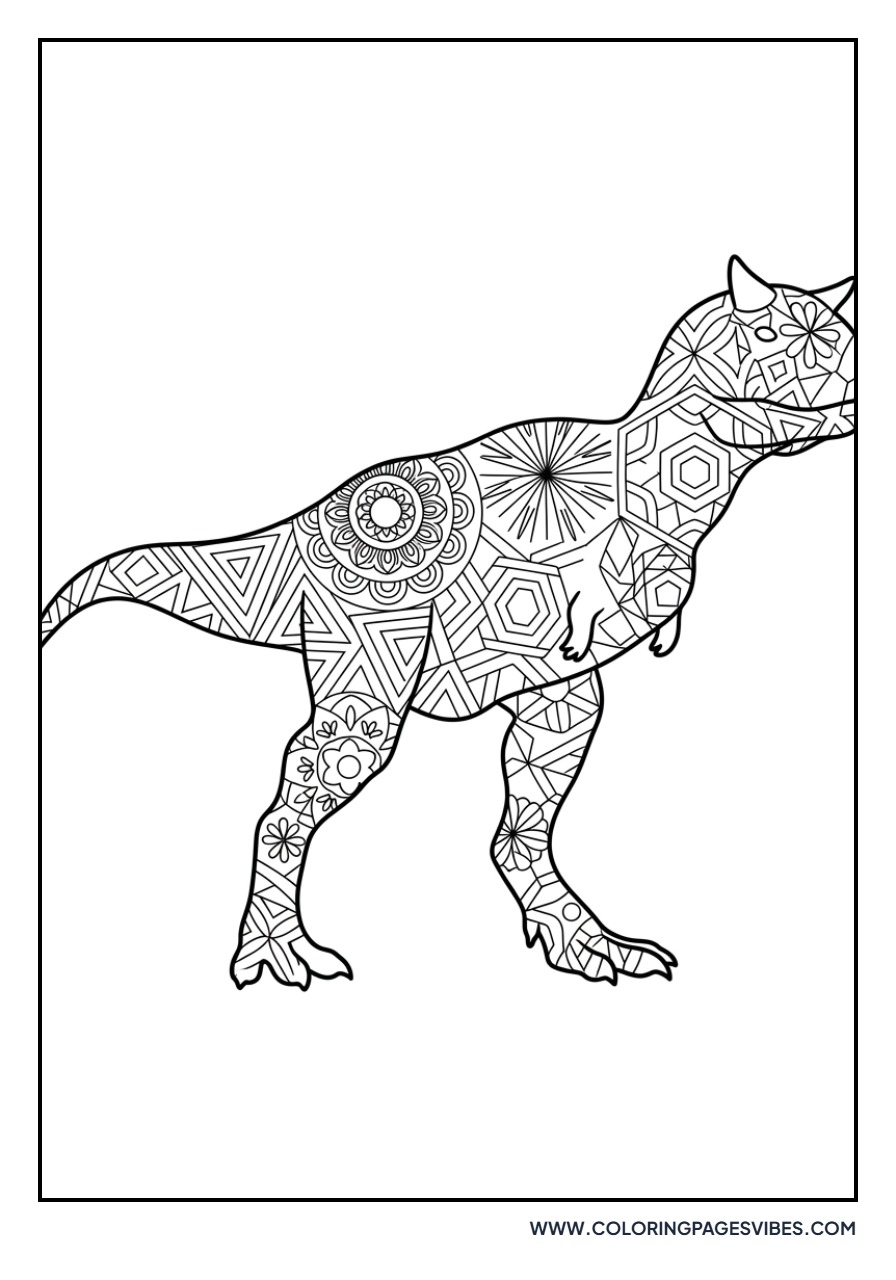 Geometric Carnotaurus
