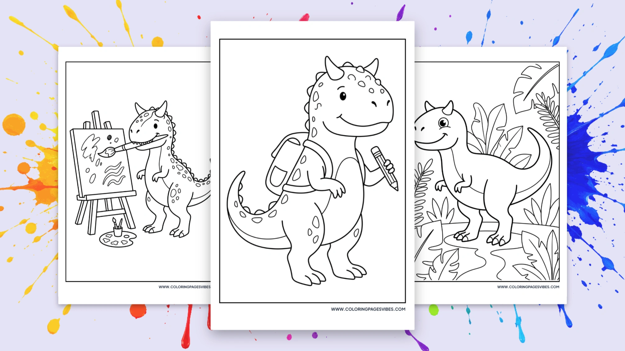 80+ Free Carnotaurus Coloring Pages (Printable PDFs)