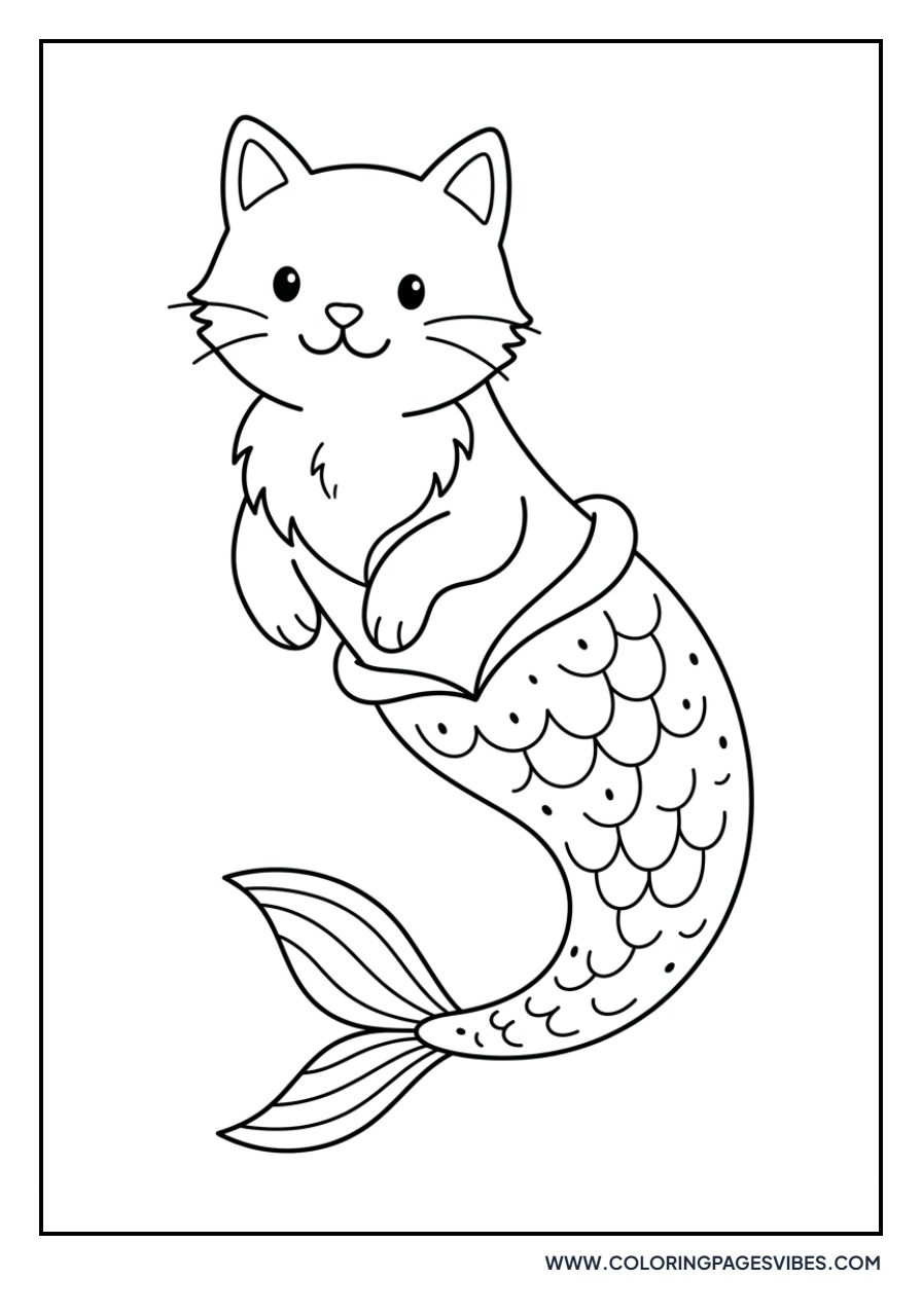 Mermaid Cat (Mercat)