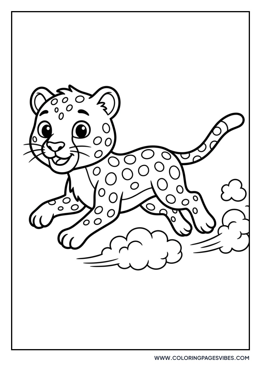 Running Cheetah Toon