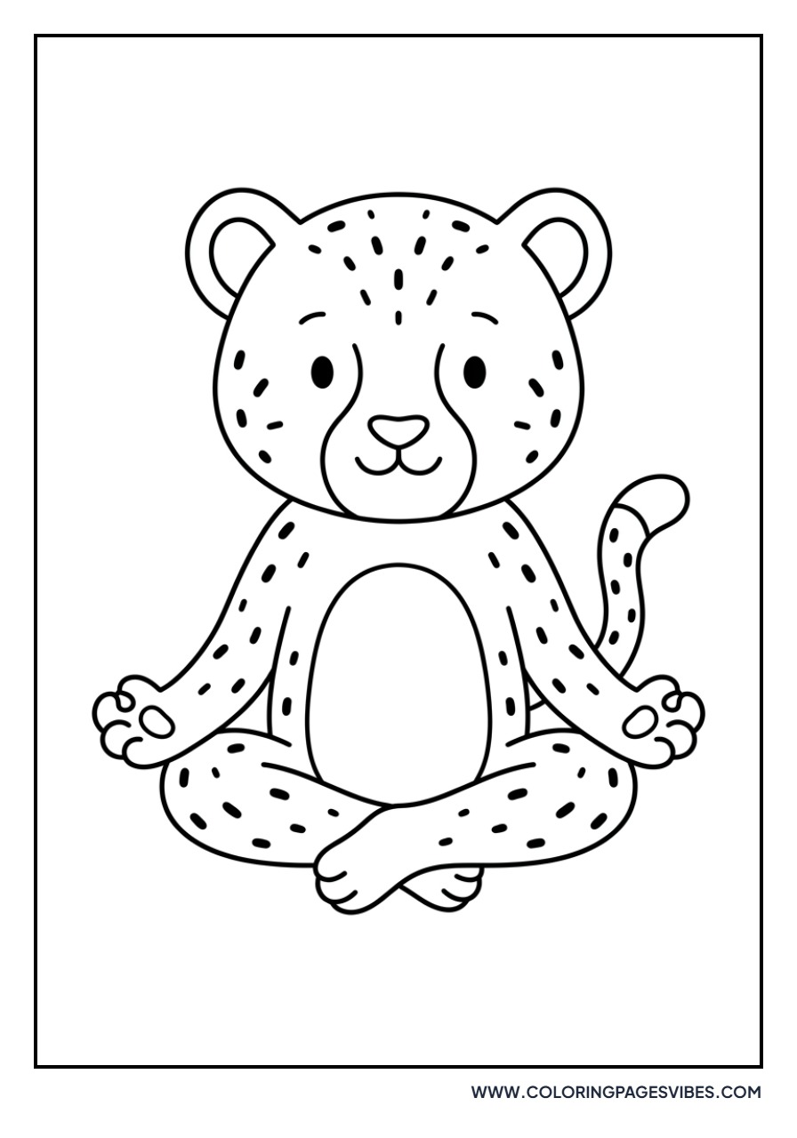 Yoga Cheetah Cub