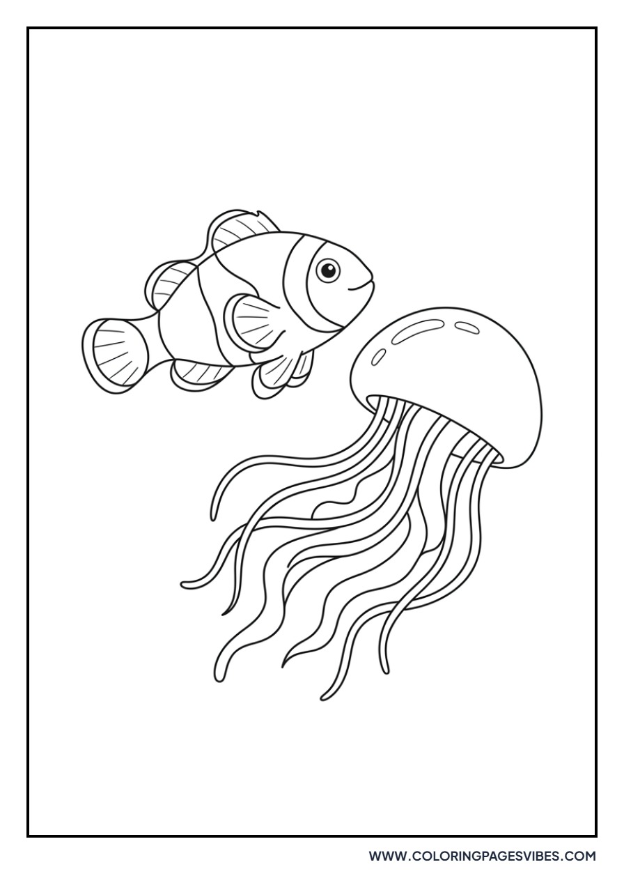 Clownfish and Jellyfish Glow