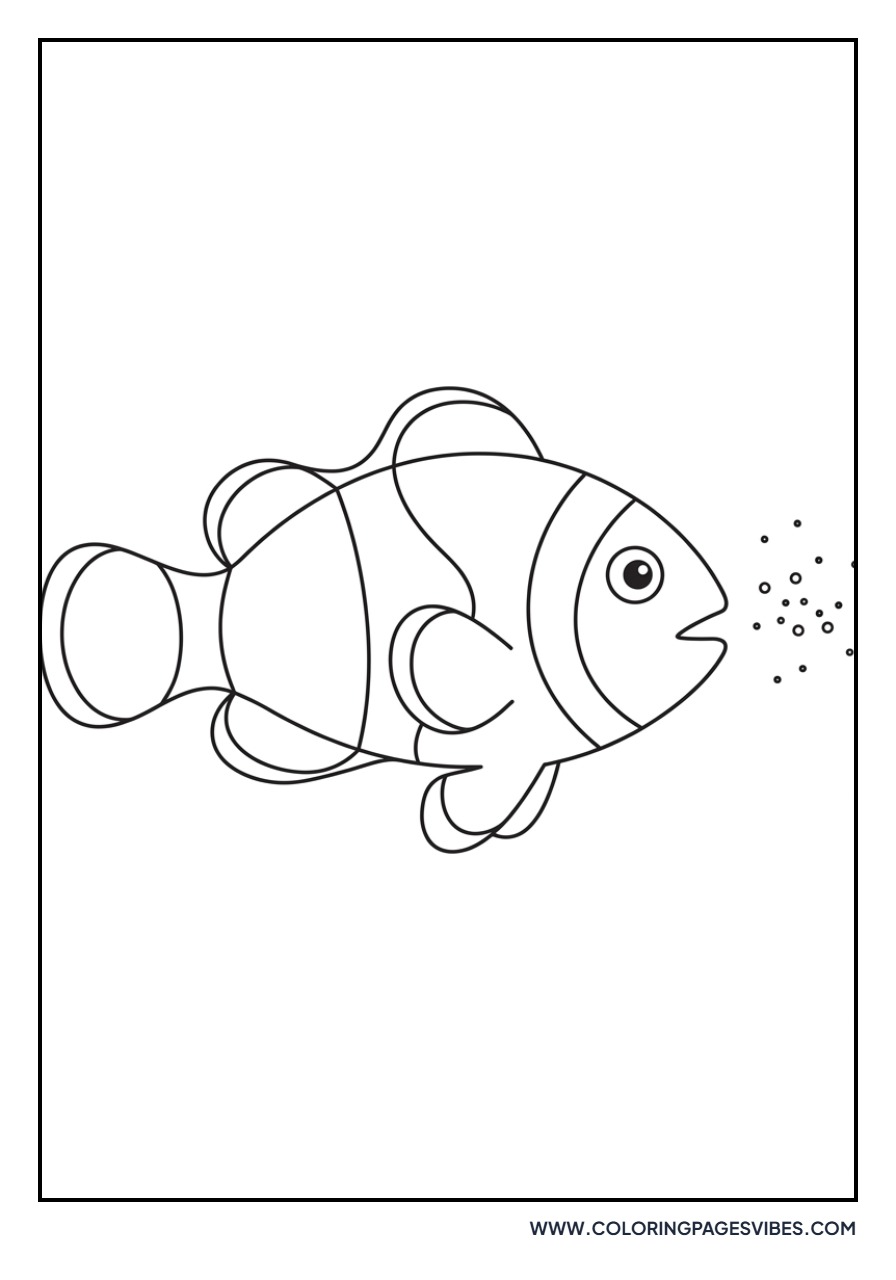 Clownfish Eating Plankton