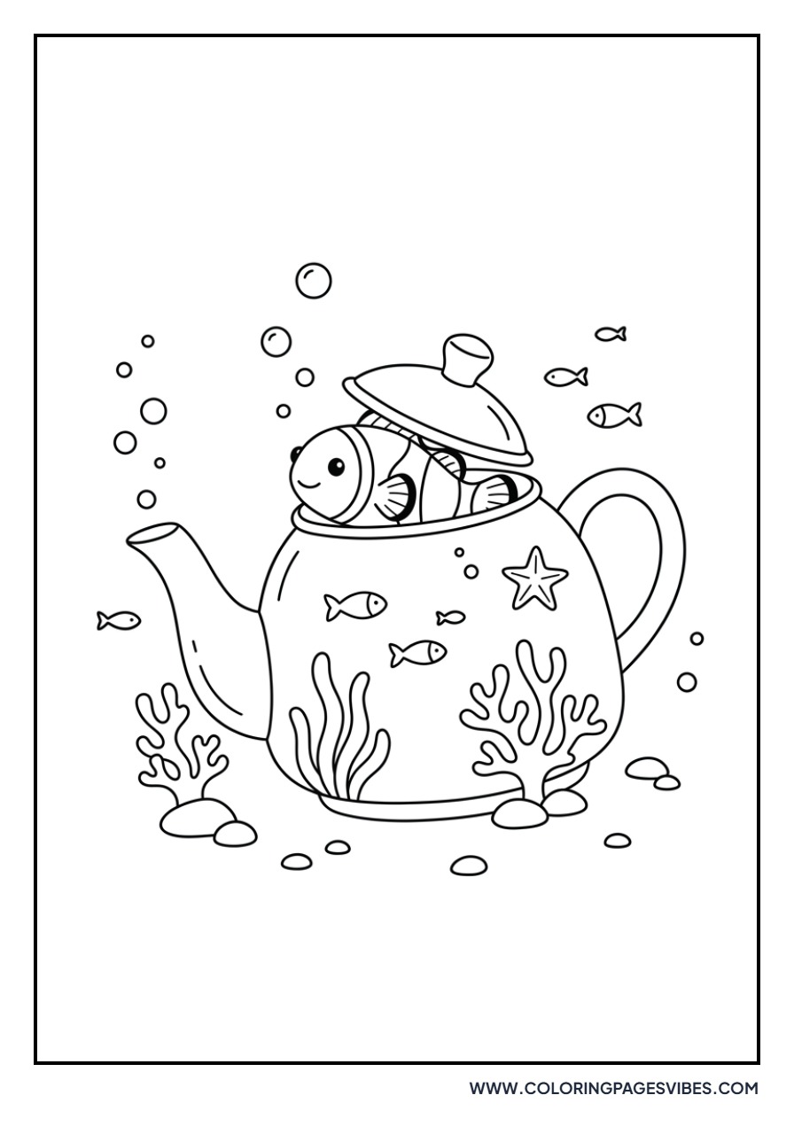 Clownfish in a Teapot