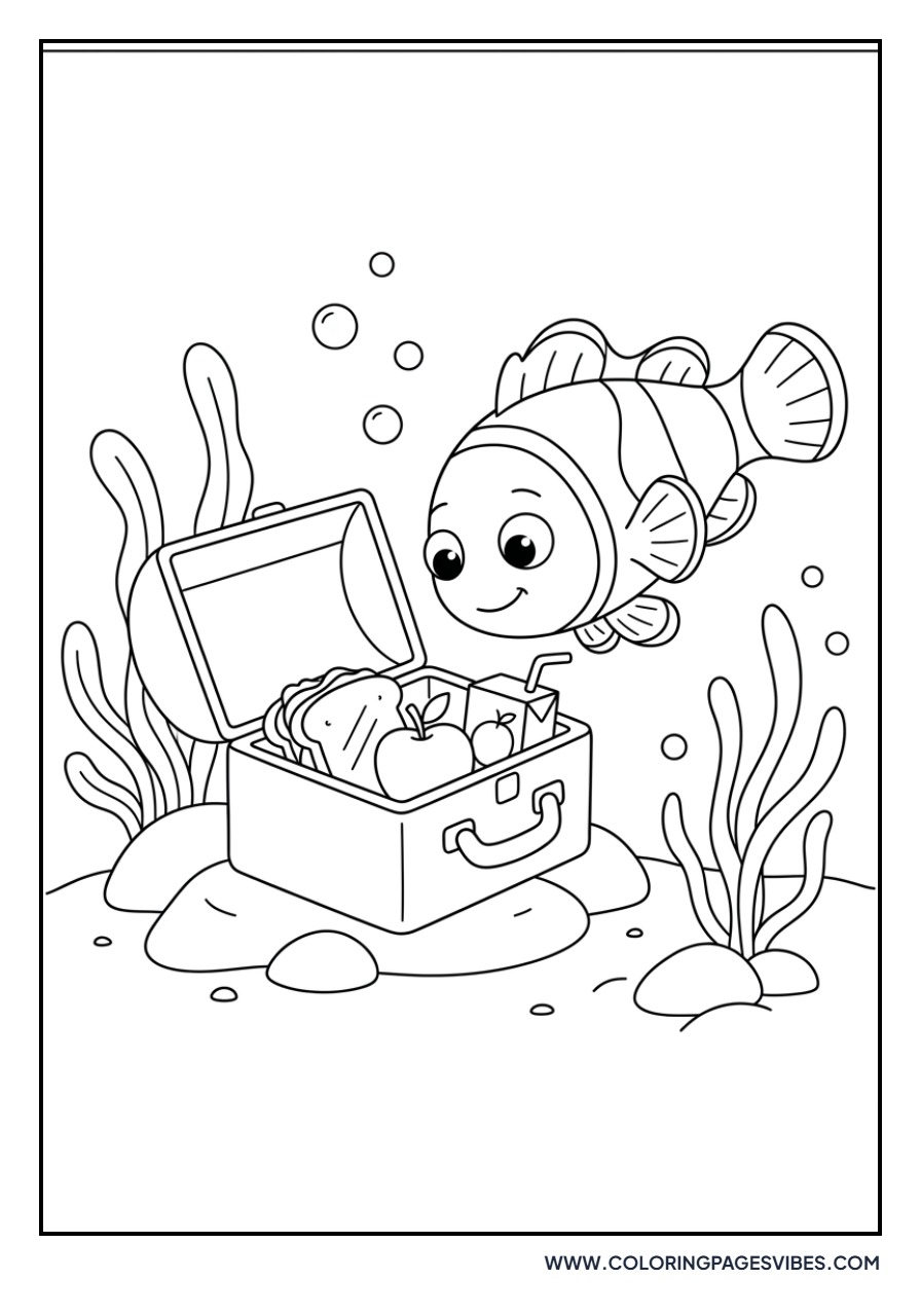 Clownfish in Lunchbox