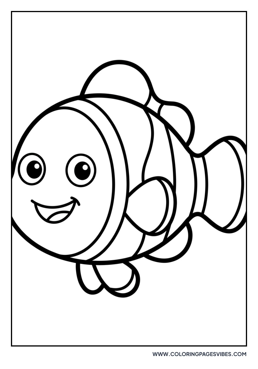 Clownfish Profile Large Scale