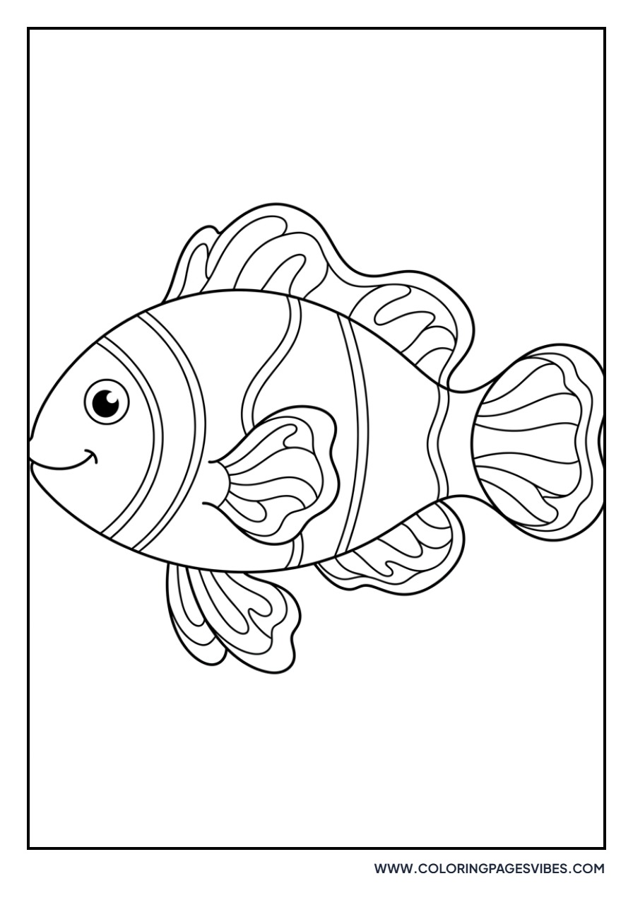 Wavy Fin Clownfish