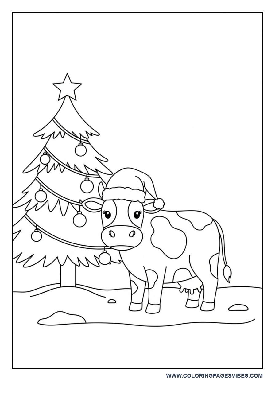 Christmas Cow