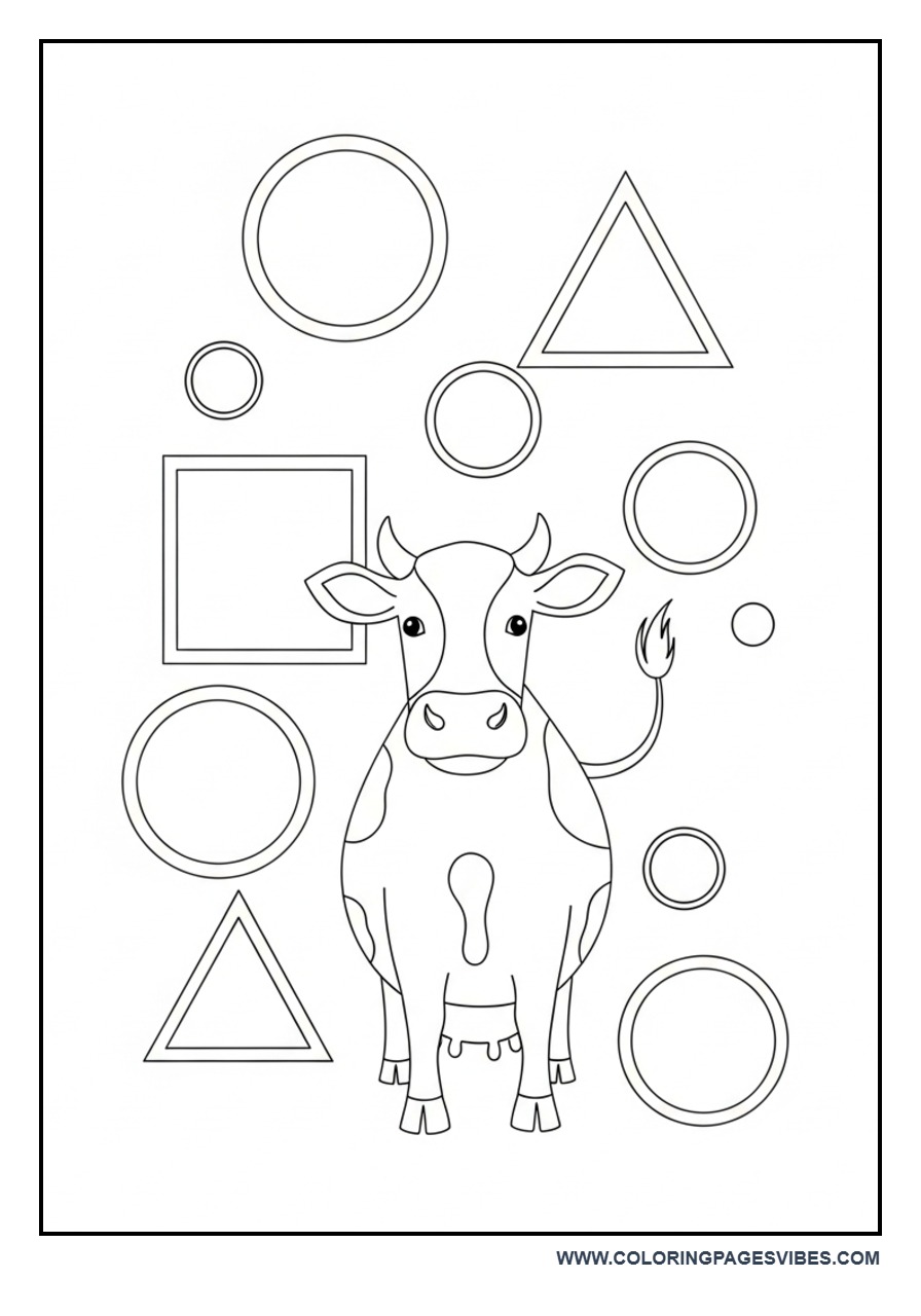 Cow and Shapes Learning