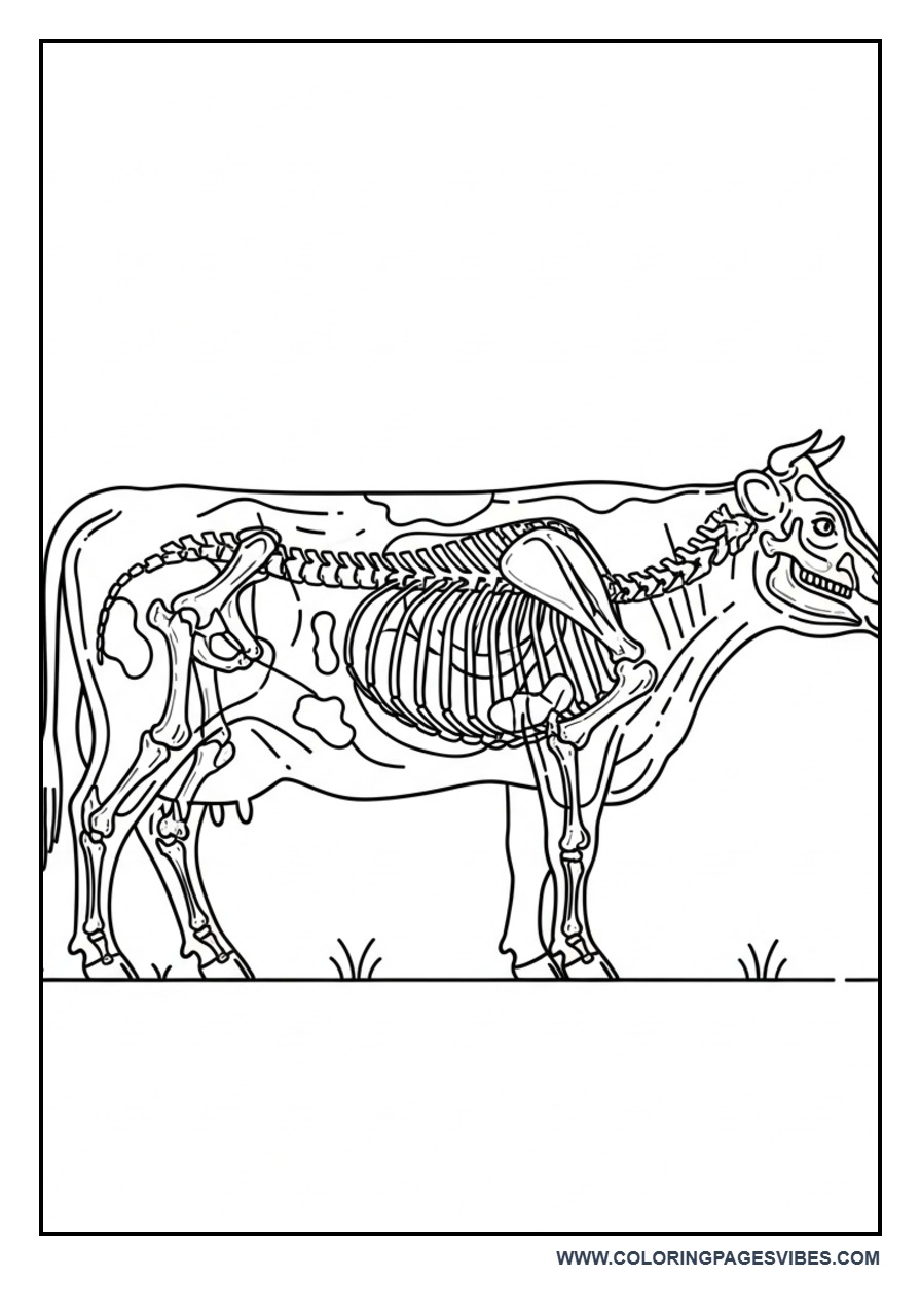 Dairy Cow Illustration