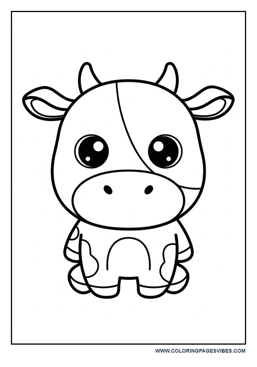 Kawaii Cow