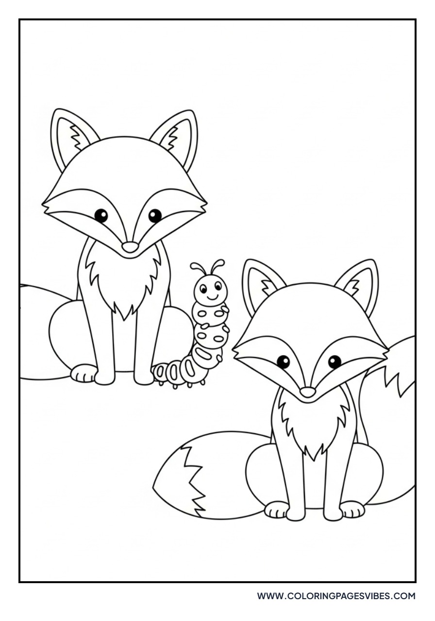 Fox and Caterpillar Friend