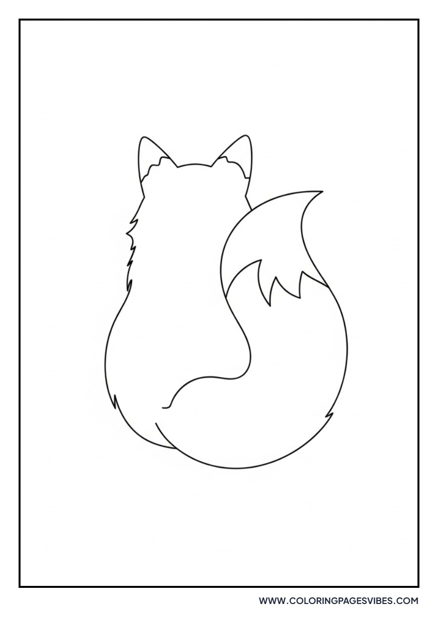 Fox Tail Curled Right