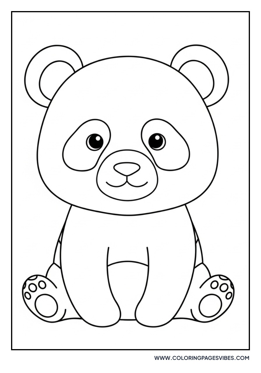 Chibi Panda Standing