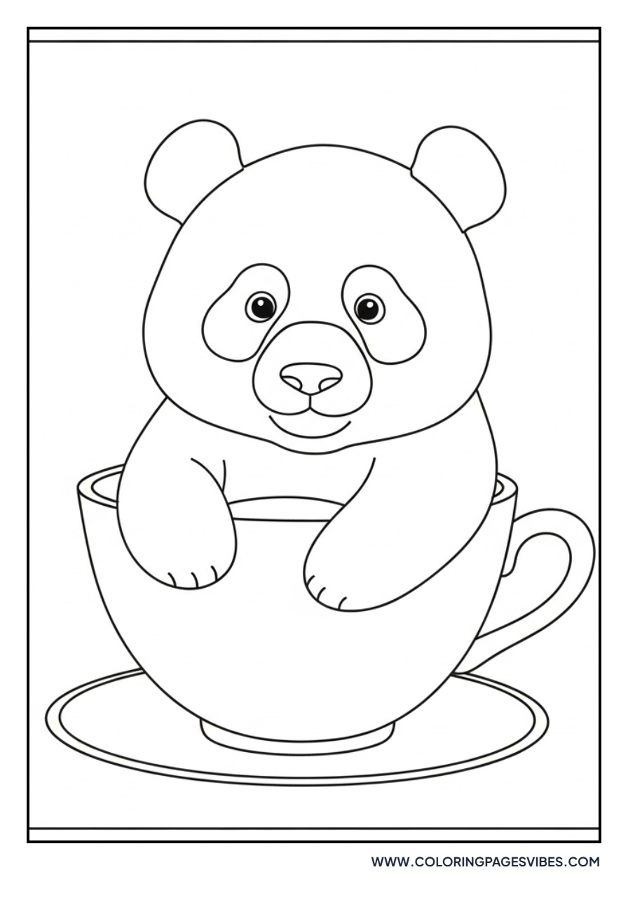 Panda in a Teacup