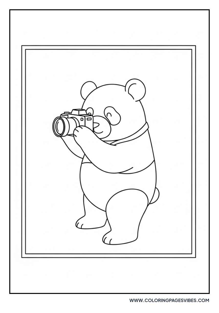 Panda with a Camera