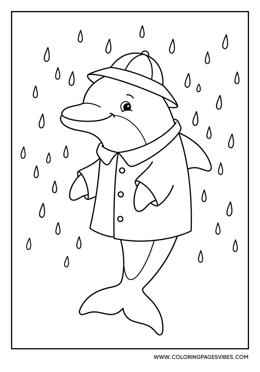 Dolphin in a Raincoat